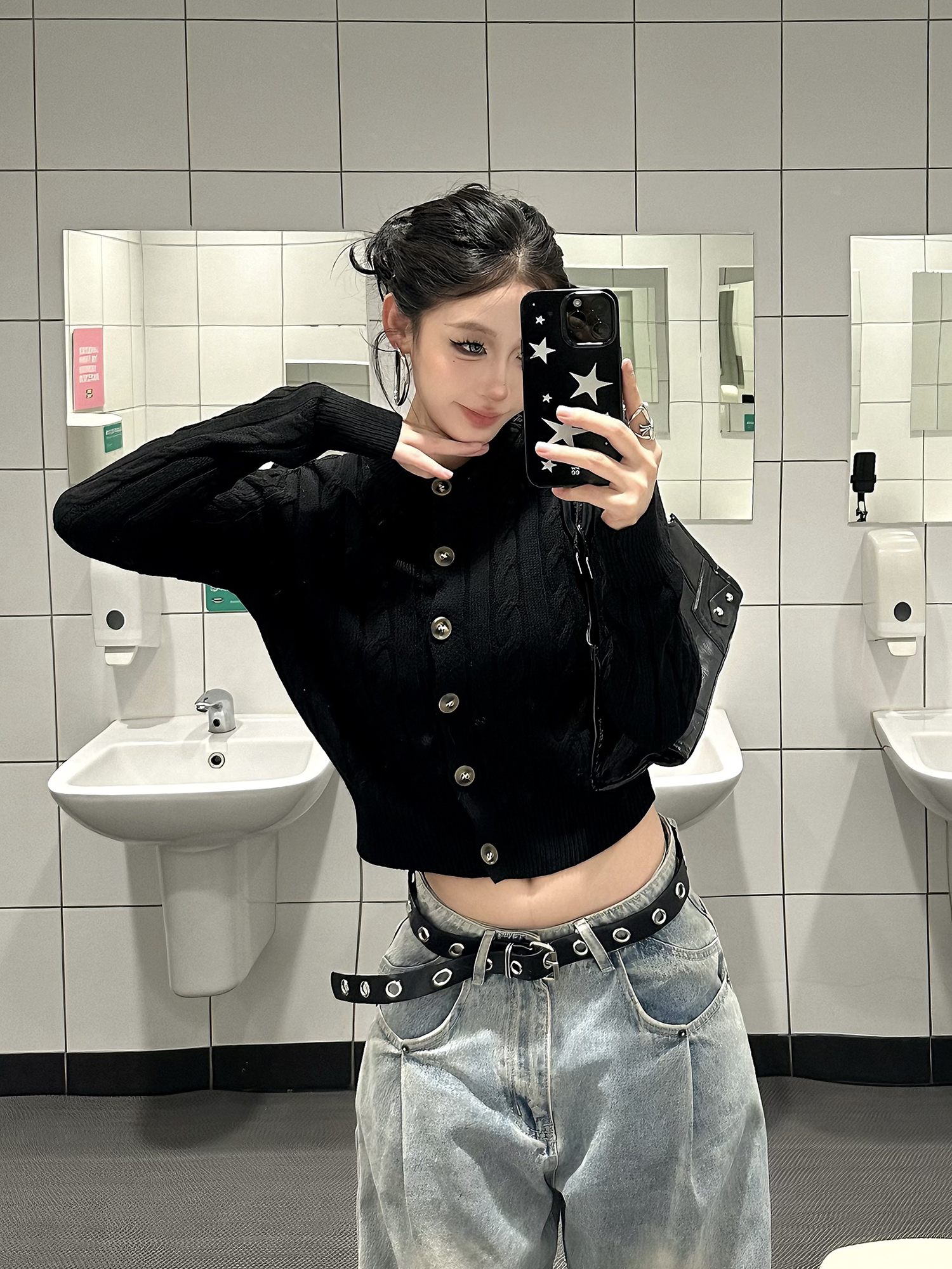 Spring New Style Black Knitted – Street Fashion Brand Bewertung und Preis