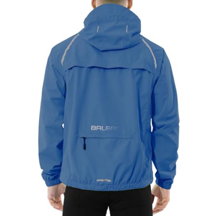 Men's Rain Jacket Waterproof W – Reflective Jacket Running Bewertung und Preis